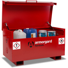 ARMORGARD FLAMBANK SITE BOX 1275W x 655D x 660H FB2 WITH TAIL LIFT ON DELIVERY