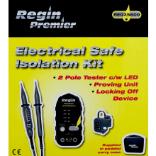 Regin TB118 KIT – Safe isolation Gas Engineer’s Electrical Test Kit