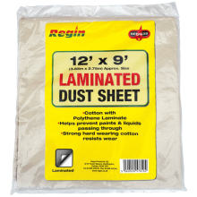 12 x 9 Laminated Dust Sheet