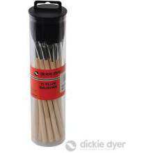 25Pk Wooden Flux Brushes