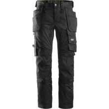 Snickers AllroundWork, Stretch Trousers Holster Pockets Black/Black