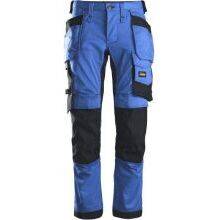 Snickers AllroundWork, Stretch Trousers Holster Pockets Blue/Black