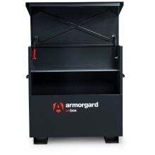 ARMORGARD OXBOX SITE CHEST 1210W x 640D x 1175H OX4 WITH TAIL LIFT ON DELIVERY