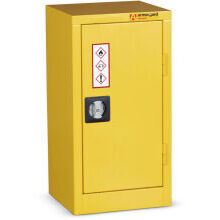 Armorgard Safestor Hazardous Floor Cupboard 350 x 315 x 700 C/W 1 Shelf