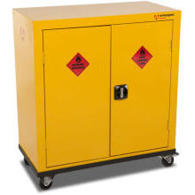 ARMORGARD SAFESTOR HAZARDOUS MOBILE CUPBOARD 900 X 465 X 1010