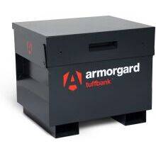ARMORGARD TUFFBANK SITE BOX TB21 WITH TAIL LIFT ON DELIVERY