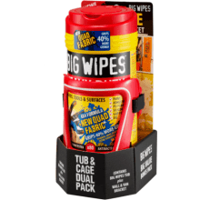 BIG WIPES VAN BRACKET (BRACKET ONLY)