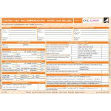 Central Heating Commissioning / Inspection Record CP20