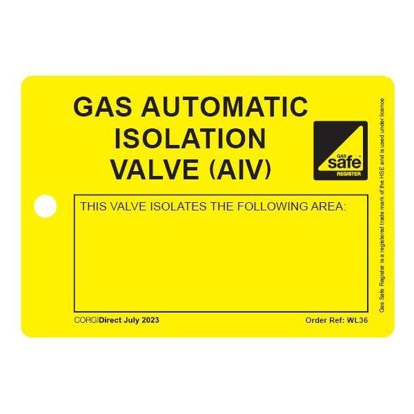 Automatic Gas Isolation Valve WL36