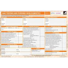 CORGIdirect Gas Testing and Purging Form (Non Domestic) - CP16