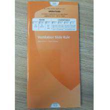 CORGIdirect Ventilation Slide Rule Book - SRB1 (CG)