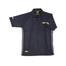 DeWalt Rutland Moisture Wicking Polo Shirt Black/Grey