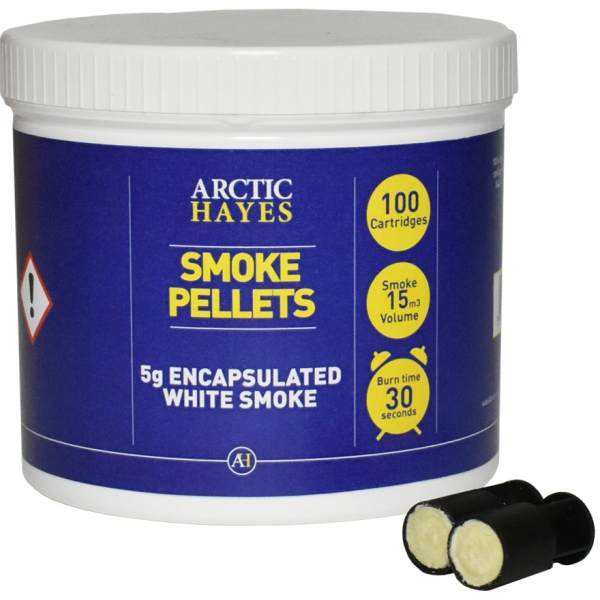 Encapsulated smoke pellets (100 x 5gm)