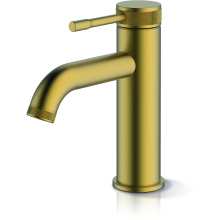 Esteem Prestige Pinlin Lever Monobloc Basin Mixer Brushed Brass Inc Sprint Waste E61055