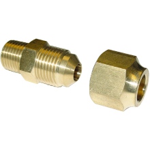 Flared 10mm Union x 1/4 bspt (1 Nut)