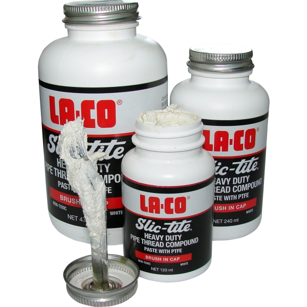 LACO Slictite Heavy Duty Pipe Thread Compound 120ml