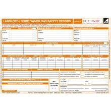 Landlord Gas Safety Pads CP12