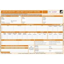 Leisure Industry, Mobile Homes, Caravans & Boats Landlord Gas Safety Record CP2