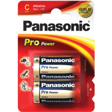 Panasonic Alkaline Batteries 2 x C (LR14) 1.5V