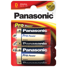 Panasonic Alkaline Batteries 2 x D (LR20) 1.5V