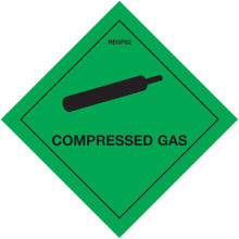 Regin Compressed Gas Warning Diamond (1)