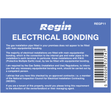 Regin Electrical Bonding Sticker (8)