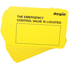 Regin Emergency Control Valve Location Plate (8)