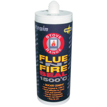 Regin Flue & Fire Seal 1500C Silicate Cement - Black