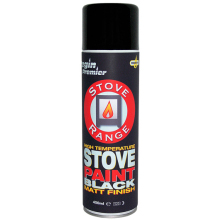 Regin Stove Range - Stove Paint - Black - 450ml