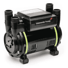 Salamander Bathroom Twin Pump 1.8 Bar Positive Head