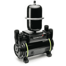 Salamander Bathroom Twin Universal Pump 2.6 Bar Negative Head