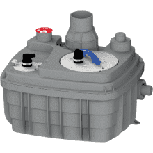 Sanicubic 1 VX Macerator with Classic Control Box