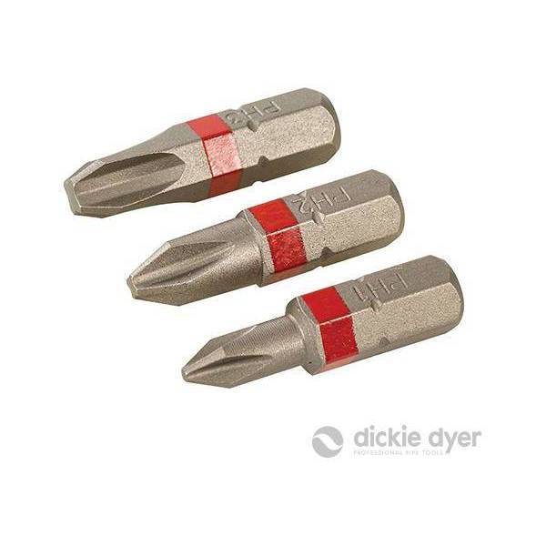 Set Of 3 Phillips Bits Assorted