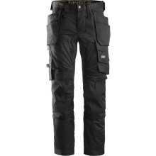 AllroundWork, Stretch Trousers Holster Pockets. Size 30W x 32L Colour Black/Black