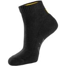Snickers Cotton Low Socks, 3-Pack, Black