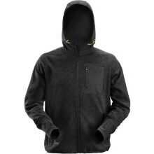 Snickers FlexiWork, Fleece Hoodie Black