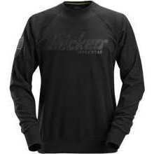 Snickers Logo Sweatshirt Black Small