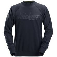 Snickers Logo Sweatshirt Size XXL Colour Navy