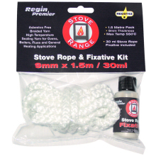 Stove Range - Stove Rope & Fix Kit - 9mm & 30ml