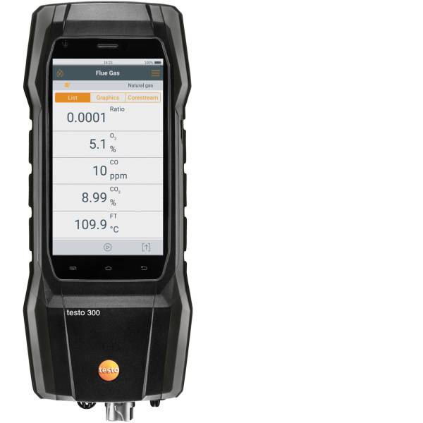 testo 300 Flue Gas Analyser (Handset Only)