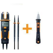 Testo 755-2 Current Voltage Tester & Testo 745 Non-Contact Voltage Tester Kit