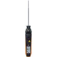 Testo 915i with immersion/penetration probe (TC type K  thermometer) and smartphone operation