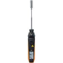 Testo 915i with surface probe (TC type K thermometer) and smartphone operation