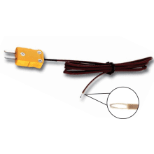 TPI 4' FDA Approved Insulated Lead "K" Type Air Probe