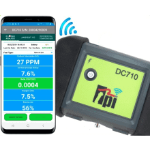 TPI DC710 Flue Gas Analyser + FREE TPI 50 Volt Stick