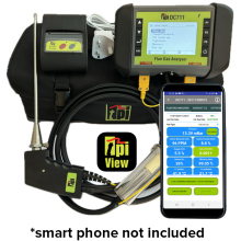 TPI DC711 View Kit 1 Flue Gas Analyser + FREE TPI 50 Volt Stick