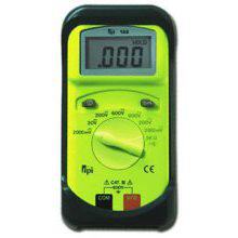 TPI Digital Multimeter, Palm Size c/w millivolt Function for Plug-In Adaptors